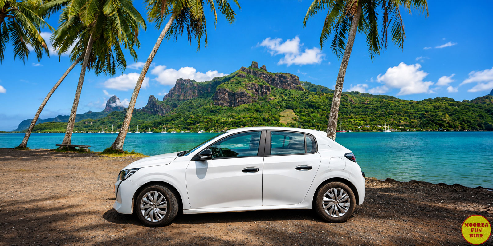 Location de voitures à Moorea